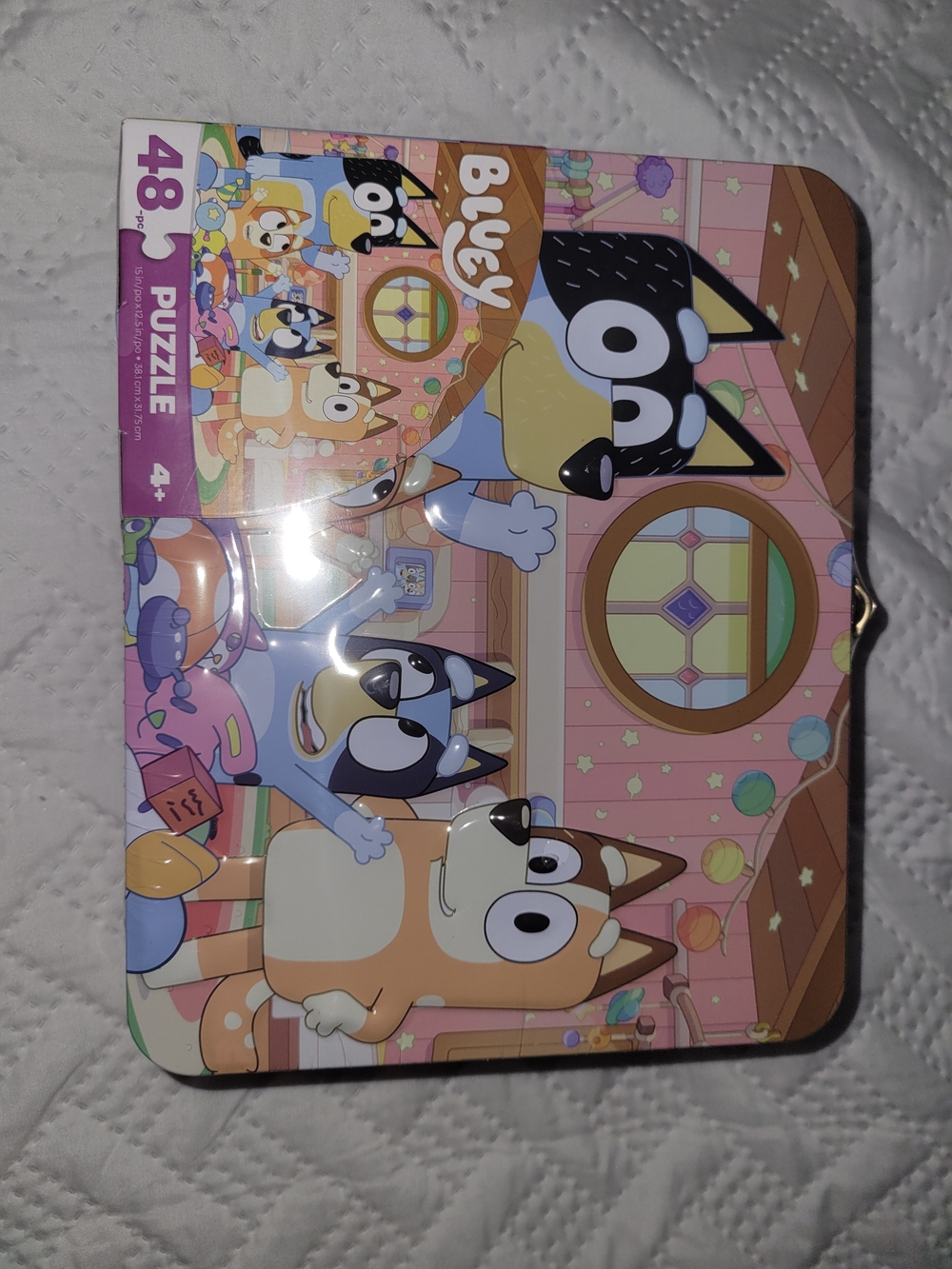 Sealed New Bluey Puzzle & Lunch Box